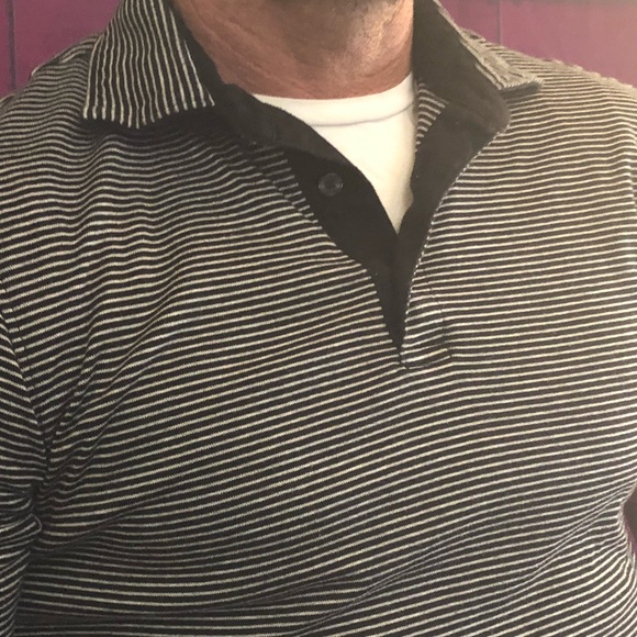 HP ๐คฉMENS MICHAEL KORS Striped POLO STYLE SHIRT - Picture 5 of 8